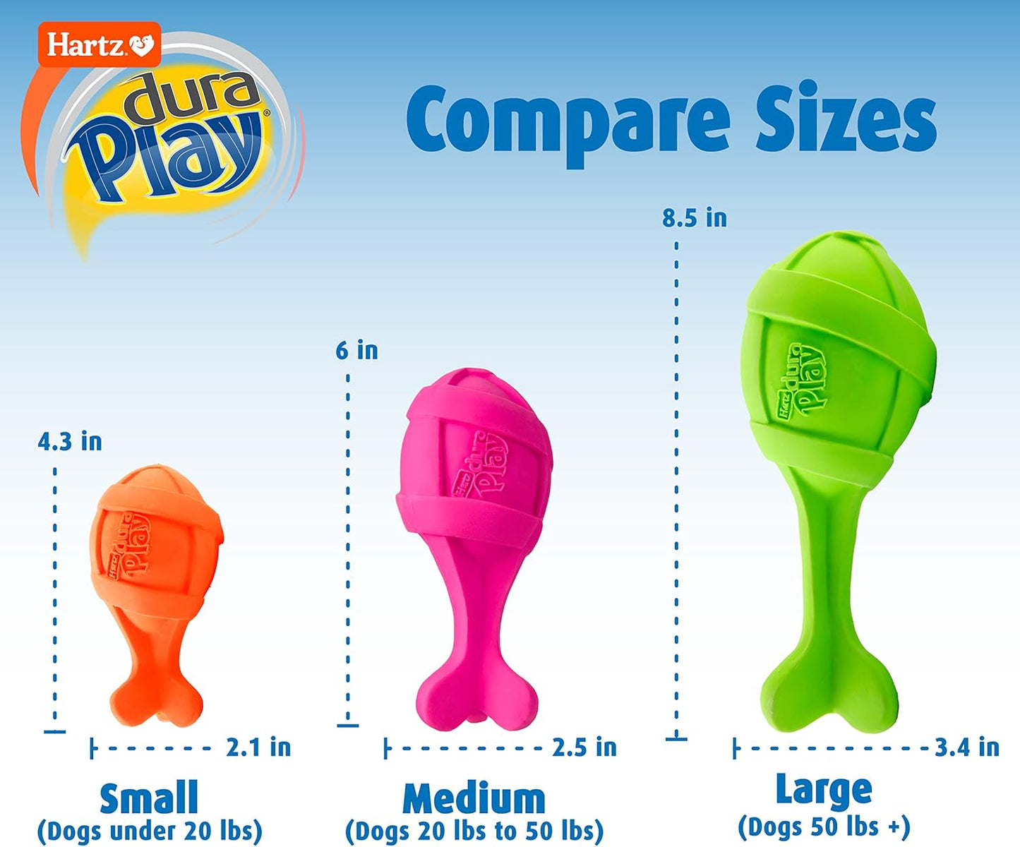 Hartz Duraplay Rocket - Juguete para perros