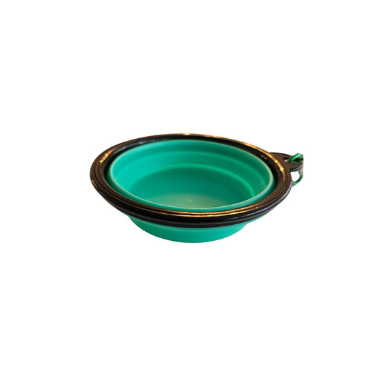 Tazón portátil plegable de silicona para mascotas