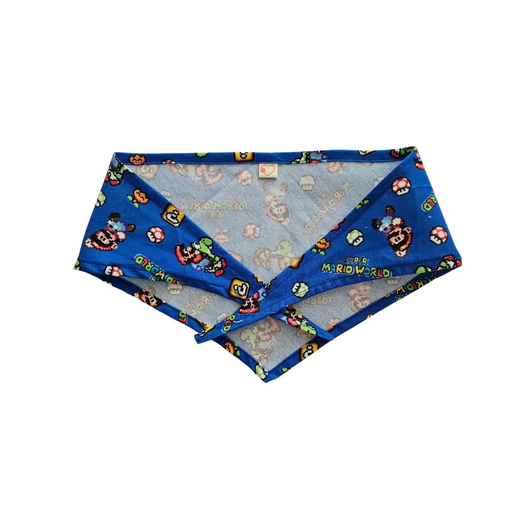 Bandana para perros diseño Mario bros