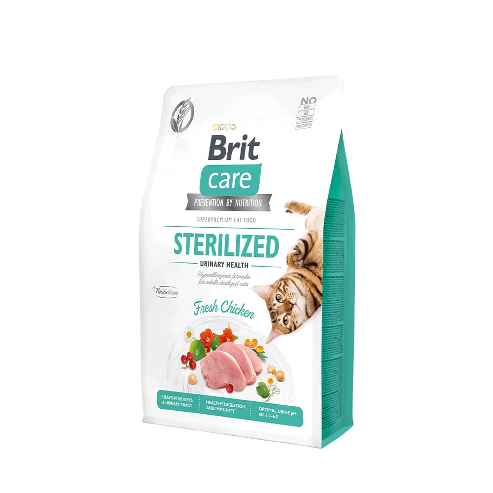 Brit Care Cat Sterilized Urinary Health 2 kg - Gato Salud Urinaria
