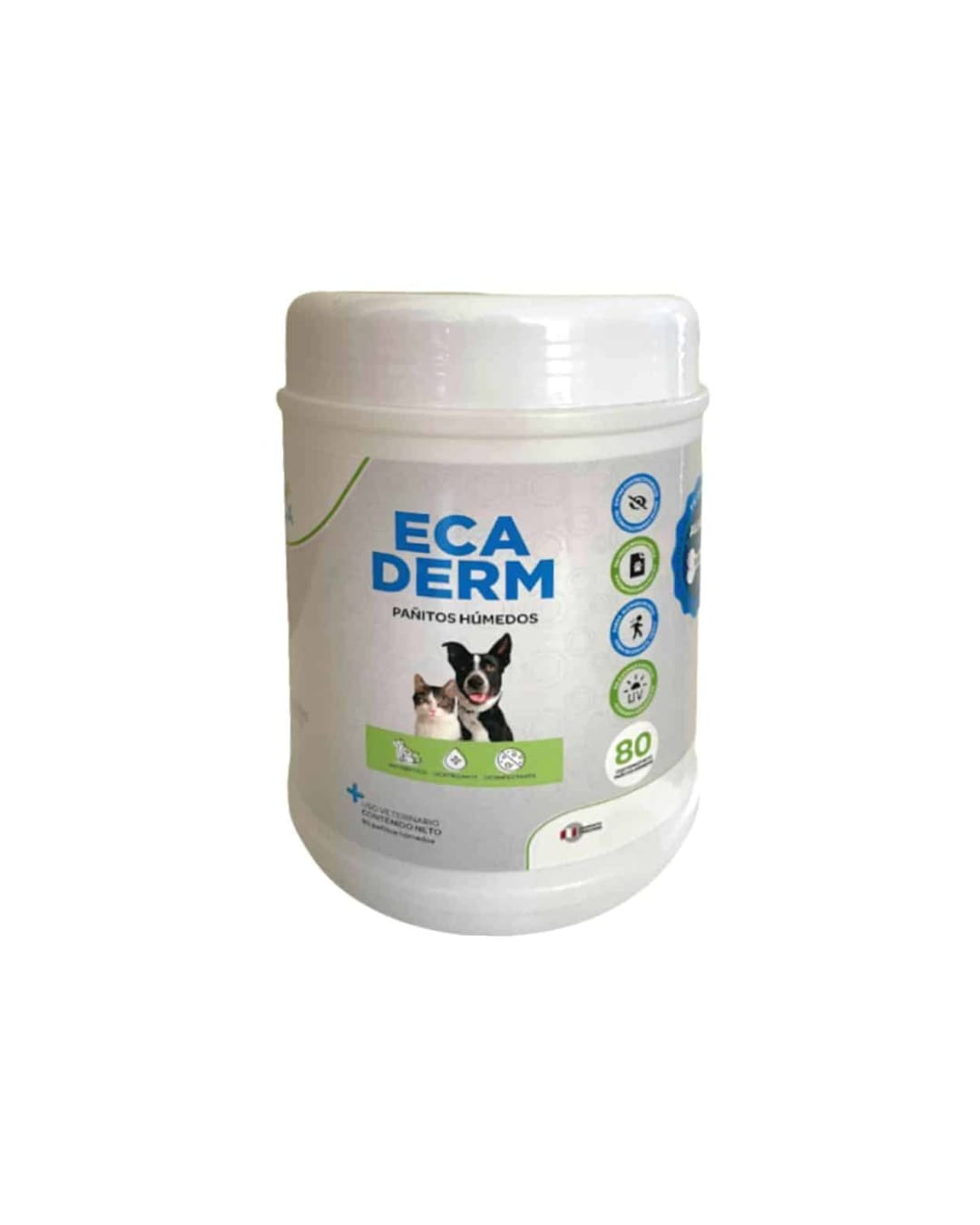 Ecaderm Pañitos Húmedos - 80 ud
