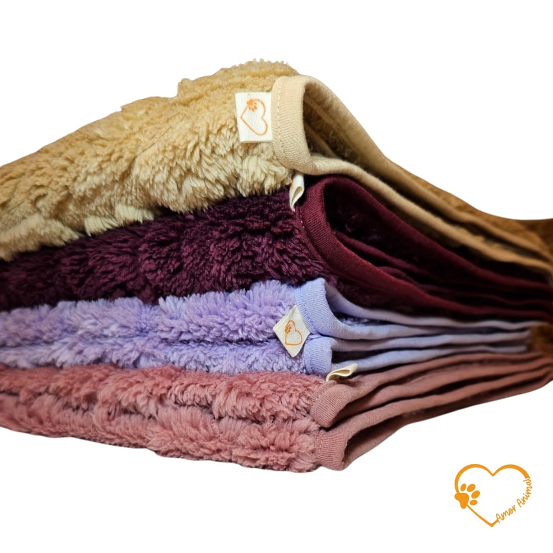 Colcha de peluche para perros - Amor Animal
