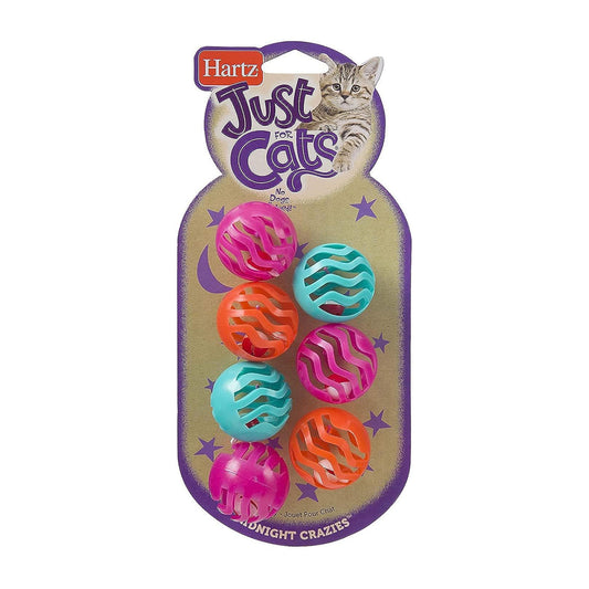 Bolas de juguete con cascabeles para gatos.