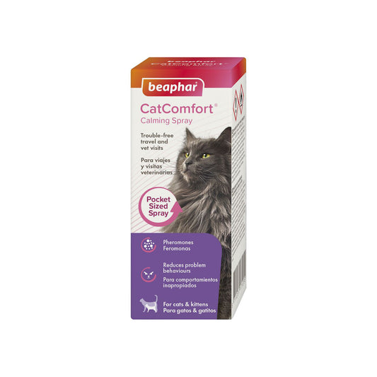 Spray calmante para gatos.