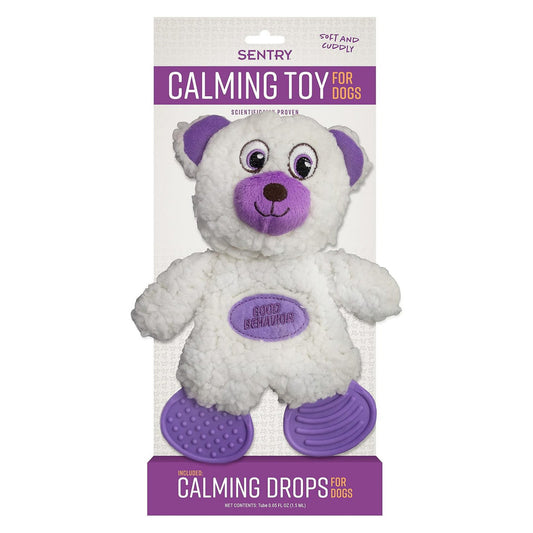 Peluche científicamente probado para calmar la ansiedad en perro bajo situaciones de estrés. 