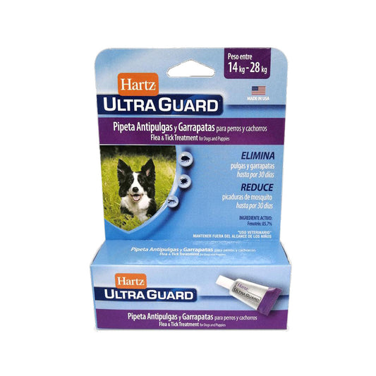 Pipeta antipulgas para perros de 14 a 27 &nbsp;kg.
