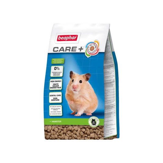 Alimento súper premium para hamsters.