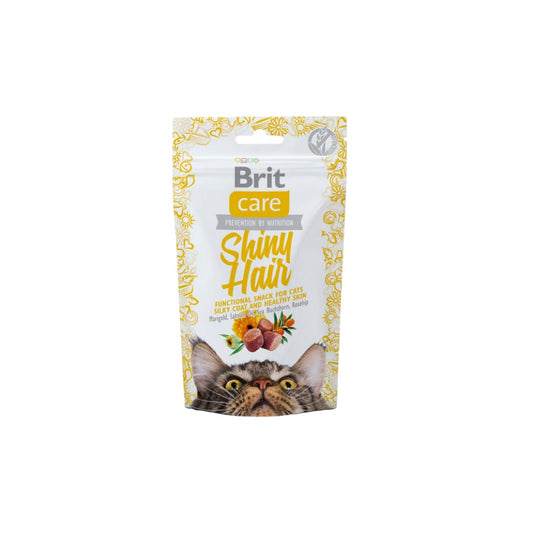 Brit care cat snack Shiny Hair - Pelaje y piel saludable