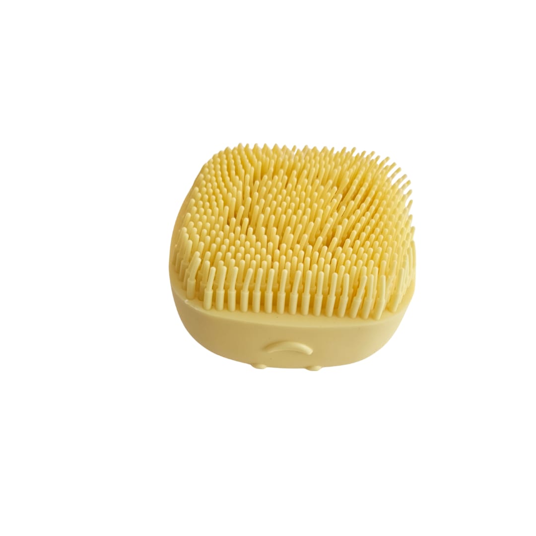 Cepillo dispensador de champú para mascotas