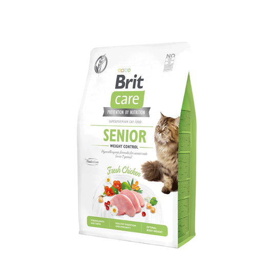 Brit Care Cat Senior Weight Control 2kg - Gato Senior ( Mayores 7 años )