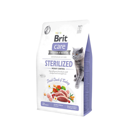 Brit Care Cat Sterilized Weight Control 2kg - Gato esterilizado control de peso
