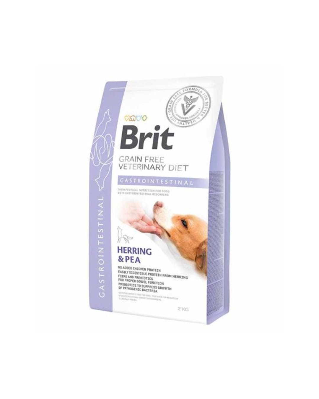 Brit GF Veterinary Diet Dog Gastrointestinal 2 kg - Perro Gastrointestinal
