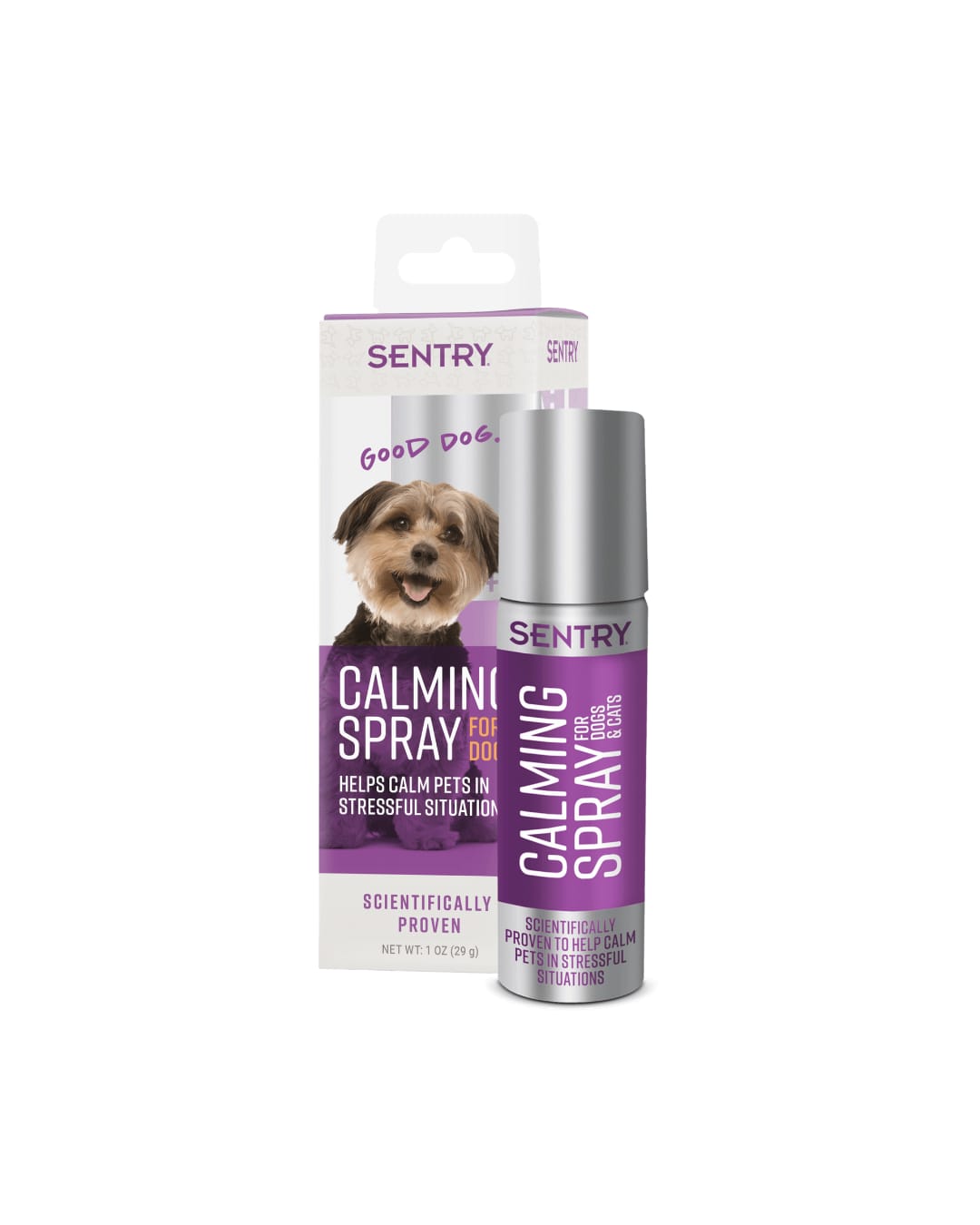 Sentry Calming Spray for Dogs - Spray calmante para perros con Feromonas
