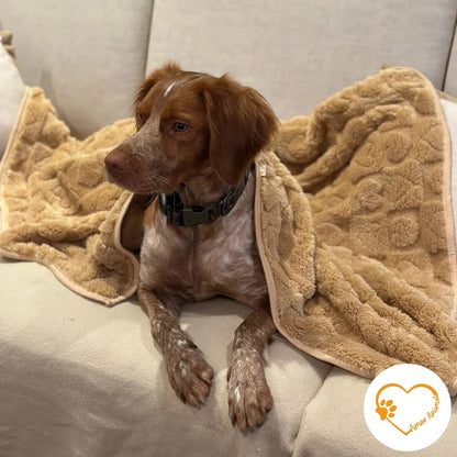 Colcha de peluche para perros - Amor Animal