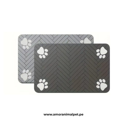 Tapete de alimentación para mascotas - 30 x 40 cm