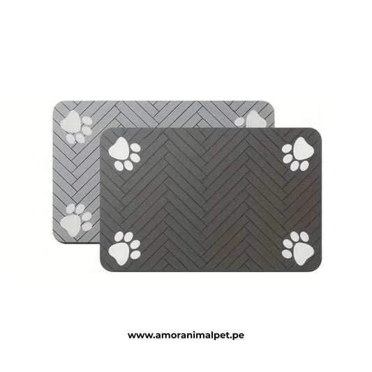 Tapete de alimentación para mascotas - 30 x 40 cm