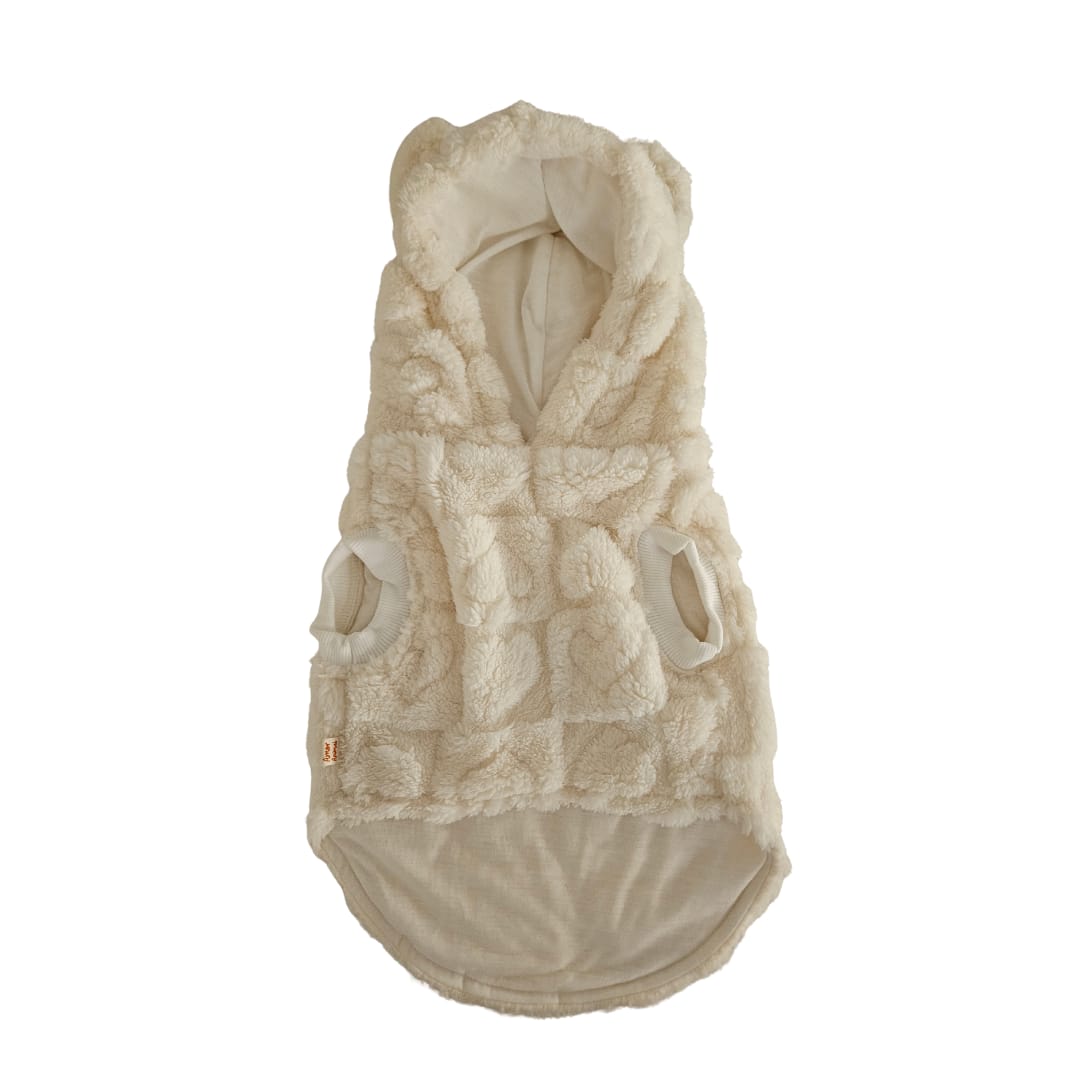 Polera forrada con capucha para perros - Amor Animal