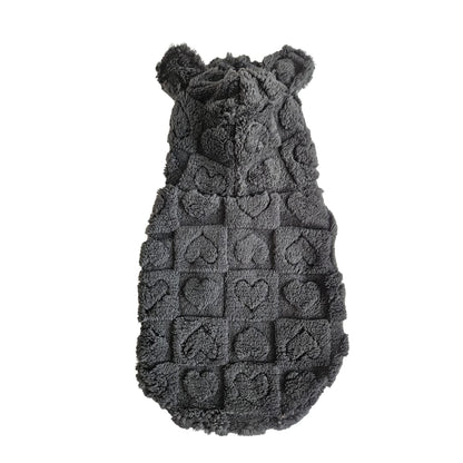 Polera forrada con capucha para perros - Amor Animal