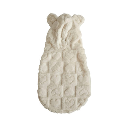 Polera forrada con capucha para perros - Amor Animal