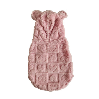 Polera forrada con capucha para perros - Amor Animal