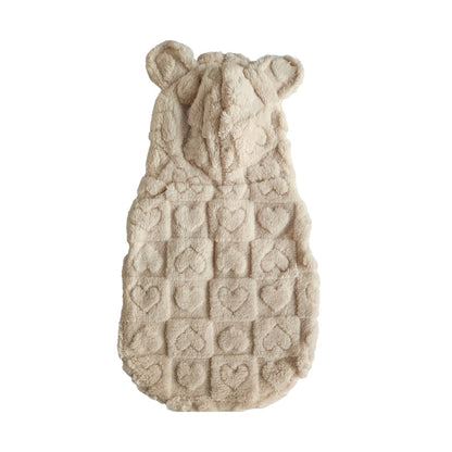 Polera forrada con capucha para perros - Amor Animal