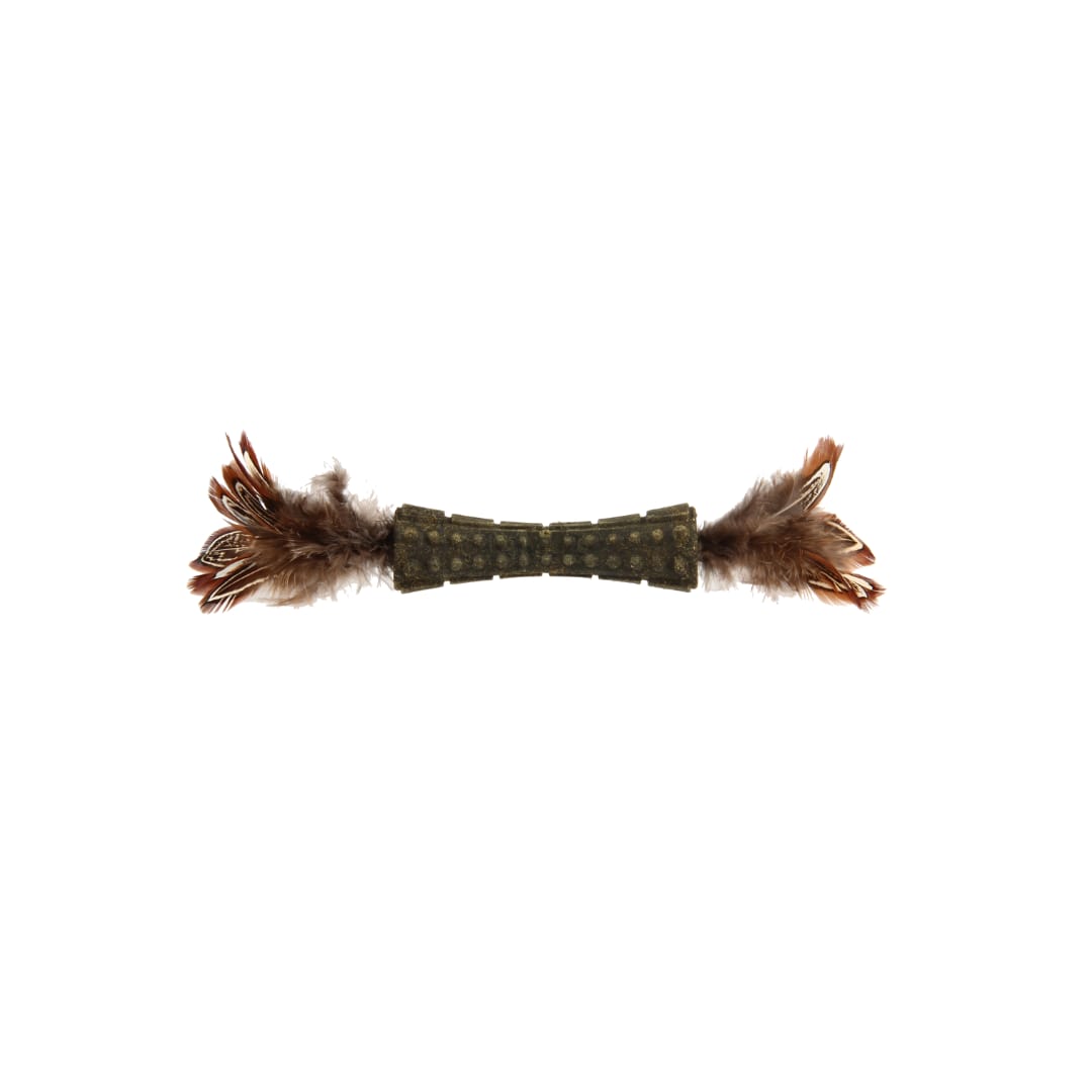 Johnny Stick Catnip 2 Side Brown - Juguete para gatos con hierba gatera