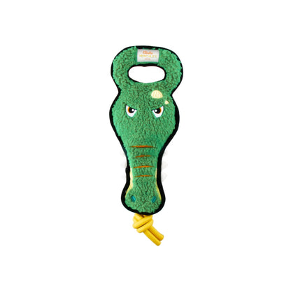 Tug Hercules Crocodile Cotton Rope - Juguete de cocodrilo para perros