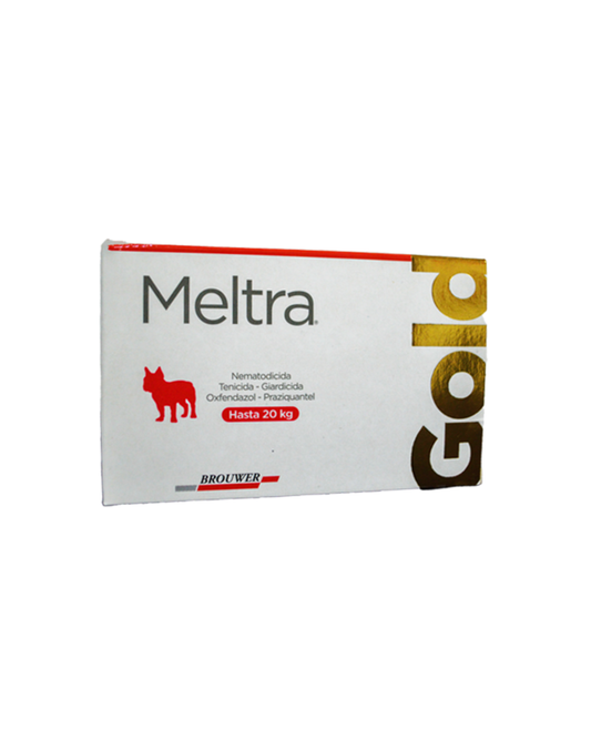 Meltra Gold 20 kg / Antiparasitario interno para perros